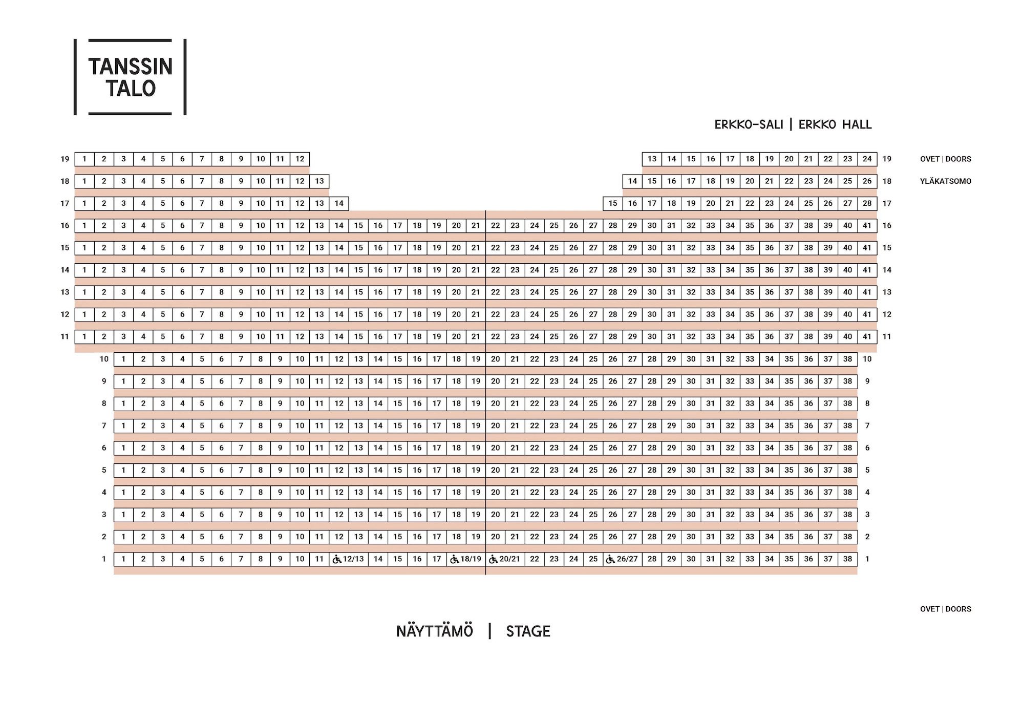 Salikartta Erkko oranssi
