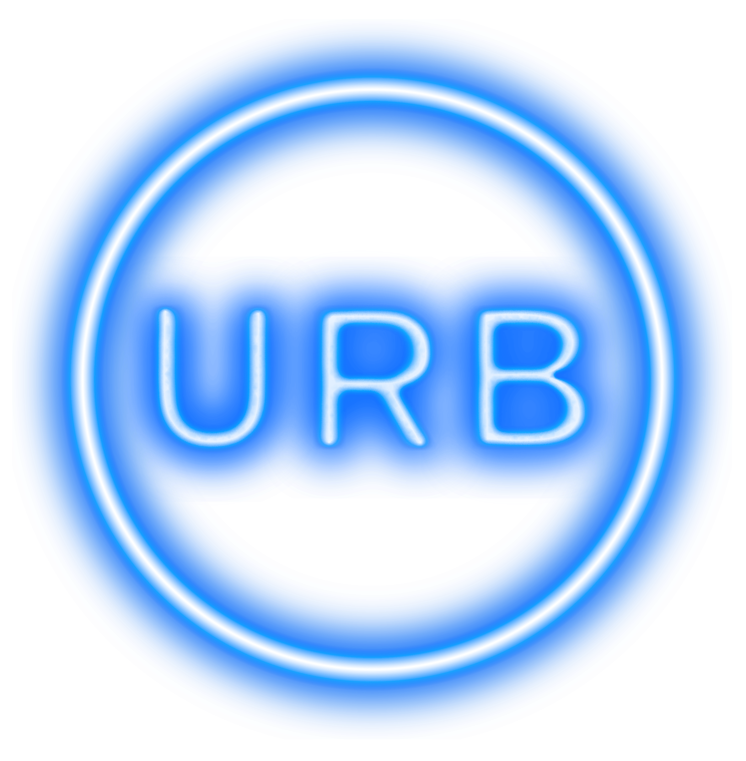URB logo lapinakyva tausta