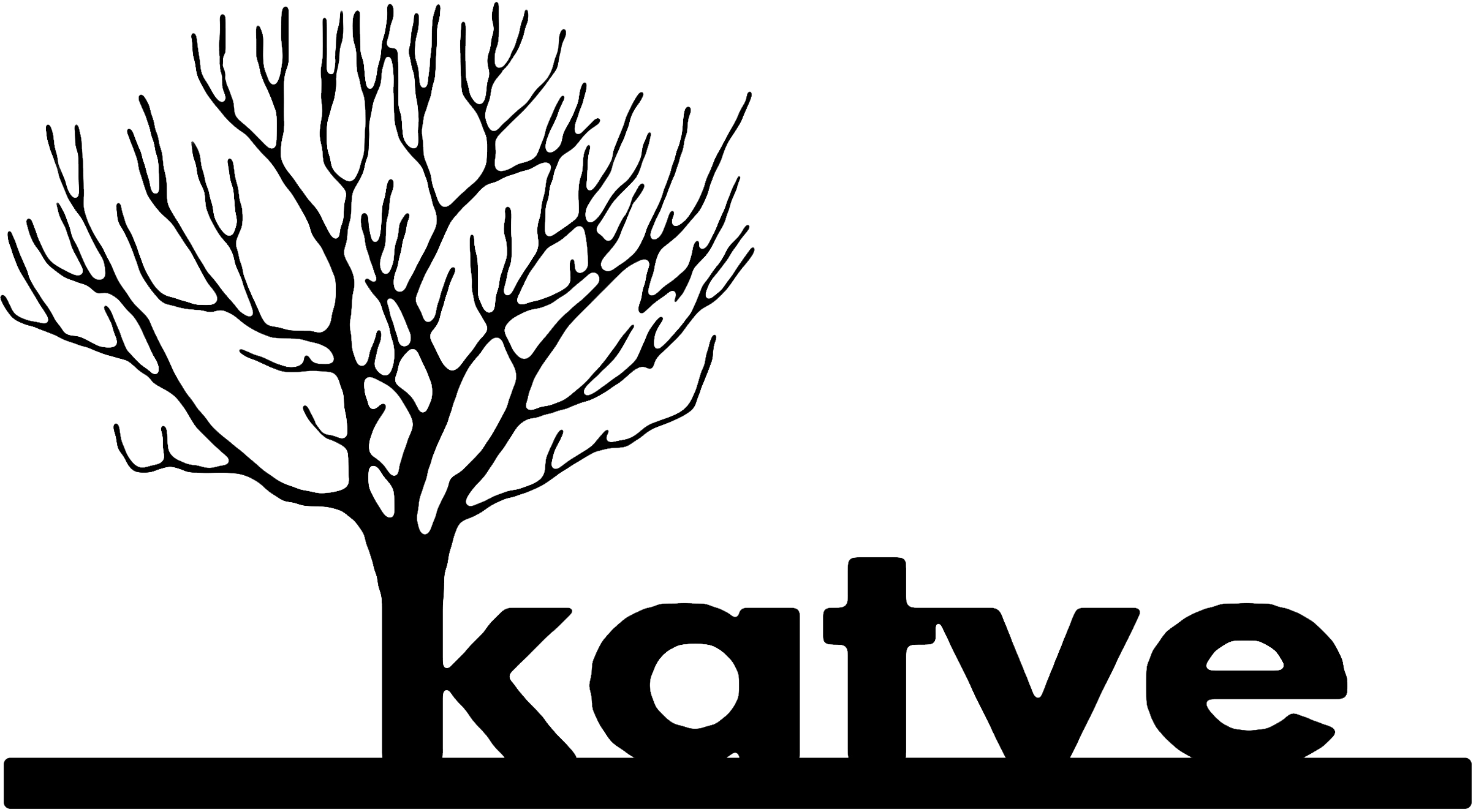 Katvelogo black transparent